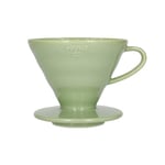 Hario keramik Drip V60-02 Dämpad grön