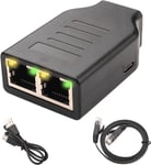 Switch Ethernet RJ45, 1 À 2 Ports 1000Mbps Switch RJ45 Splitter, Adaptateur Doub