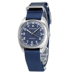 Hamilton Khaki Blue Dial Mechanical Casual 100M Men's Watch H76419941
