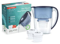 Aqua Optima Oria Water Filter Jug with 3 Cartridges