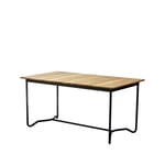 Skargaarden Grinda bord Teak, large, sort stativ