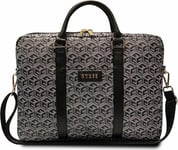 Guess Bag Gucb15hgcfsek 16"Black Gcube Stripes