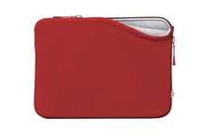 MW Housse Compatible Macbook Air 15 Basics ²Life Rouge/Blanc