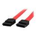 StarTech.com Câble SATA de 20 cm - Cordon Serial ATA en rouge - Câble SATA - Serial ATA 150/300 - SATA (F) pour SATA (F) - 20.3 cm - rouge - pour P/N: 10P6G-PCIE-SATA-CARD, 2P6G-PCIE-SATA-CARD...