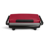 Livoo - Grill viandes et panini 750w rouge/noir doc232r - rouge/noir