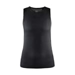 Craft Baselayer Pro Dry Nanoweight Sleeveless Women Jerseys & Tees - Black, M
