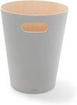 Umbra Woodrow 2 Gallon Modern Wooden Trash Can, Wastebasket, Garbage Can or Recy