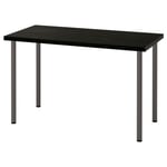 IKEA - LAGKAPTEN / ADILS Työpöytä, Mustanruskea/tummanharmaa, 120x60 cm