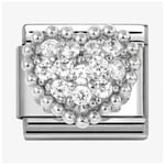 Nomination 330322/07 COMPOSABLE Classic Link Cubic Zirconia Jewellery