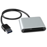 KabelDirekt – Lecteur de Cartes mémoire USB 3.0 (Lecteur de Carte, Card Reader, Nouvelle Version, SDXC, SDHC, SD, MMC, MMCplus, microSDXC, microSDHC, microSD, CF Type I) Pro Series