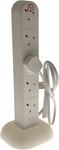 Status Surge 10-Way Protected Vertical Tower Extension with 2 m Lead