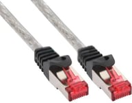 Inline 4043718100545, 0,3 M, Cat6, S/Ftp (S-Stp), Rj-45, Rj-45, Transparent