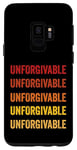 Coque pour Galaxy S9 Définition impardonnable, impardonnable