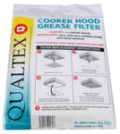 2 x Oven Cooker Hood Red Line Grease Extractor Filters 55cm x 60cm For Beko