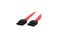 StarTech.com 24in SATA Serial ATA Cable - SATA cable - Serial ATA 150 - SATA (F) to SATA (F) - 2 ft - red - SATA24 - SATA-kabel - 0.6 m
