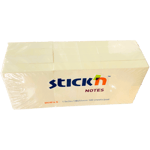 Notisblock 12st 38x51 100 Blad Gul
