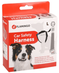 Säkerhetsbälte Flamingo Car Safety Harness Hund L