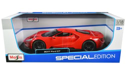 Maisto 1:18 2017 Ford Gt - Red
