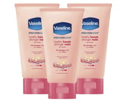 Vaseline Intensive Care Healthy Hands & Stronger Nail Hand Cream 3 X 75ML
