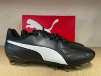 PUMA Unisex King 21 Hero FG Football Boots black/white EU37.5 UK4.5 US5.5