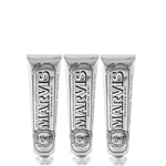 Marvis Whitening Mint Toothpaste Bundle (3x85ml)