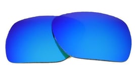 NEW POLARIZED CUSTOM ICE BLUE LENS FOR OAKLEY GAUGE 8 M SUNGLASSES