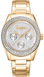 DKNY DK1L078M0025 Chambers Multi Glitz Sølvfarvet/Guldtonet stål Ø36 mm