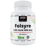 Folsyre - Folic Acid - 400 mcg - 180 tabs