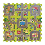 Magni - Floor Puzzle in foam w. road - 3602