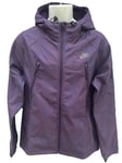 New NIKE Sportswear NSW MENS FIT STORM Active Soft Shell Rain Jacket Purple M