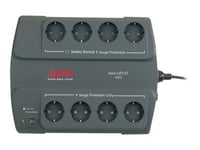APC Back-UPS ES 400 - Onduleur - CA 230 V - 240 Watt - 400 VA - connecteurs de sortie : 8 - Allemagne, Pays-Bas - Charbon