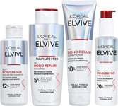 L’Oreal Paris Elvive Bond Repair Hero Set for Damaged Hair, Pre-Shampoo Treatmen