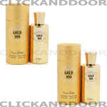 2 X Saffron London Mens Perfume Gold 999 Beautiful smell Eau De Toilette 100ml