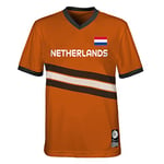 Official 2023 Women's Football World Cup Kids Team Shirt, Netherlands, Orange, 7 Years