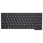 Lenovo Keyboard (FRENCH) Black 01YP291, Keyboard, French, 01YP291 (01YP291, Keyboard, French, Thinkpad T480s/E480/L480)
