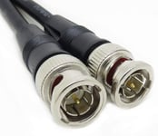 0.5M BNC To BNC Plugs CCTV Video Patch Lead Cable RG59U 50cm 75Ohm