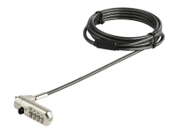 StarTech.com 2 m kabellås för bärbar dator - Nano-spår - anpassningsbar kombination - Compatible with Kensington - lås för säkerhetskabel - 2 m