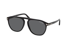 Tom Ford Jasper-02 FT 0835 01A, AVIATOR Sunglasses, MALE, available with prescription