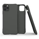 Mobile Phone Cases/Covers, For iPhone 11 Pro ENK-PC002 Solid Color TPU Slim Case Cover (Color : Dark Green)