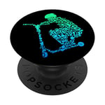 Scooter Stunt Gift for Boys Kids Youth PopSockets Swappable PopGrip