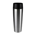 Emsa 515614 Travel Mug Large insulated drinking cup with Quick Press closure,  