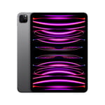 iPad Pro 4e génération 11 Puce M2 (2022), 128 Go - WiFi + Cellular 5G - Gris sidéral - Neuf