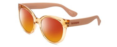 Havaianas NORONHA/M Lady Cateye Polarized Sunglasses Crystal Peach 52mm 4 OPTION