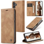 CASEME Plånboksfodral Samsung Galaxy A35 5G - Brun Brun