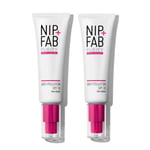 Nip+Fab Purify Anti+Pollution Spf30 Moisturiser 100% Vegan 50ml -2 Pack