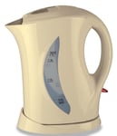 Quest Scotsman 1.7 Litre Cream Low Wattage Caravan / Motorhome Kettle