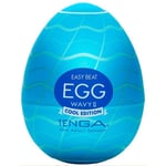 Tenga Egg Wavy II Cool Edition Male Masturbator 6,5 cm