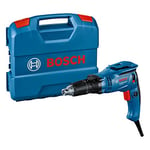 Bosch Professional visseuse plaquiste GTB 6-50 (régime à vide 5 000 tr/min, puissance 650 W, pour vis jusqu’à 6 mm de diamètre, dans L-Case)