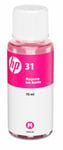 HP 31 Magenta Original Ink Bottle 70ml 1VU27AE HP31