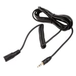 REYTID Replacement 3m VC1 3.5mm Minijack Coiled Extension Cable for Rode VideoMic, StereoMic or VideoMic Pro